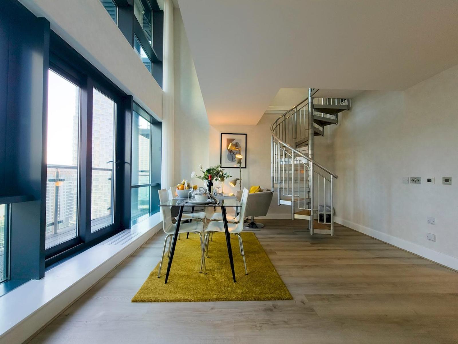 Penthouse With Stunning Canary Wharf Views Ptk * Londra