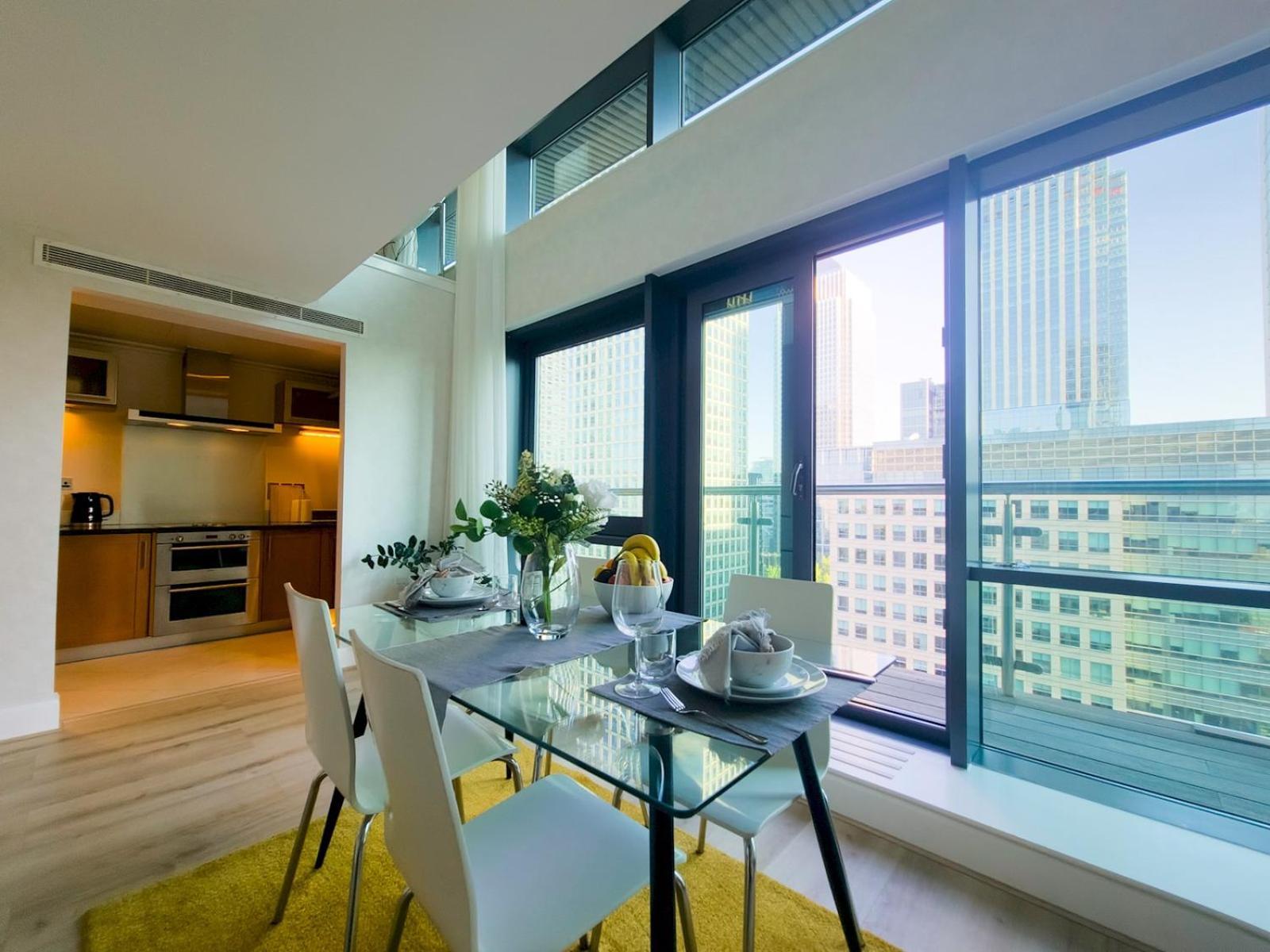 Penthouse With Stunning Canary Wharf Views Ptk